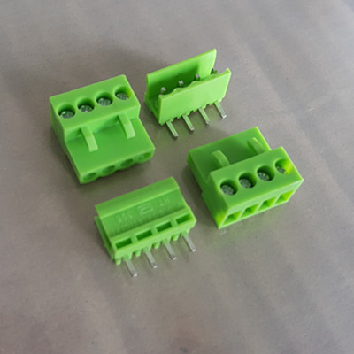 接线端子厂家直销ht-396-3.96 插拔式(黄绿黑)