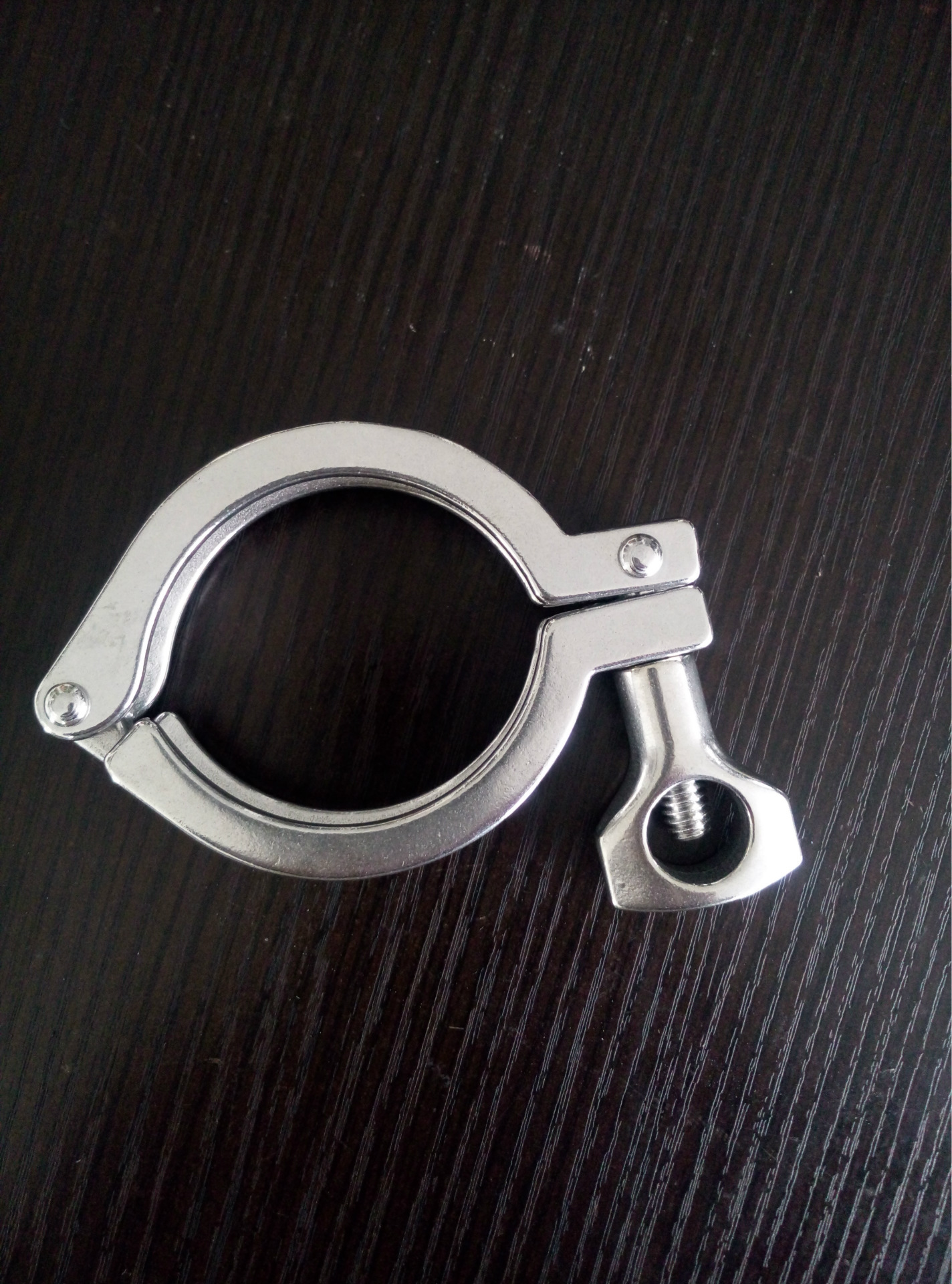 温州厂家】卫生级不锈钢 201 304 国标 美式卡箍 快装 抱箍 管卡 - 通