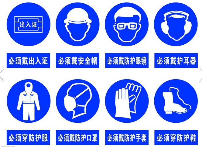 这些安全防护标志你知道吗