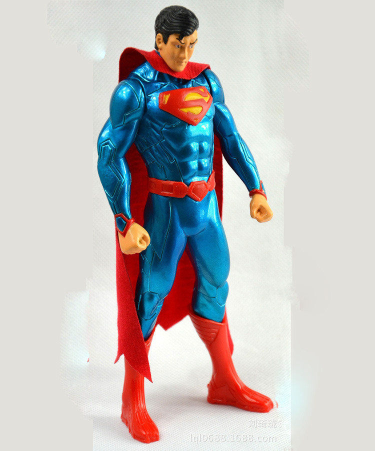 电影超级英雄 超人手办 dc正义联盟 可动人偶摆件玩具 袋装
