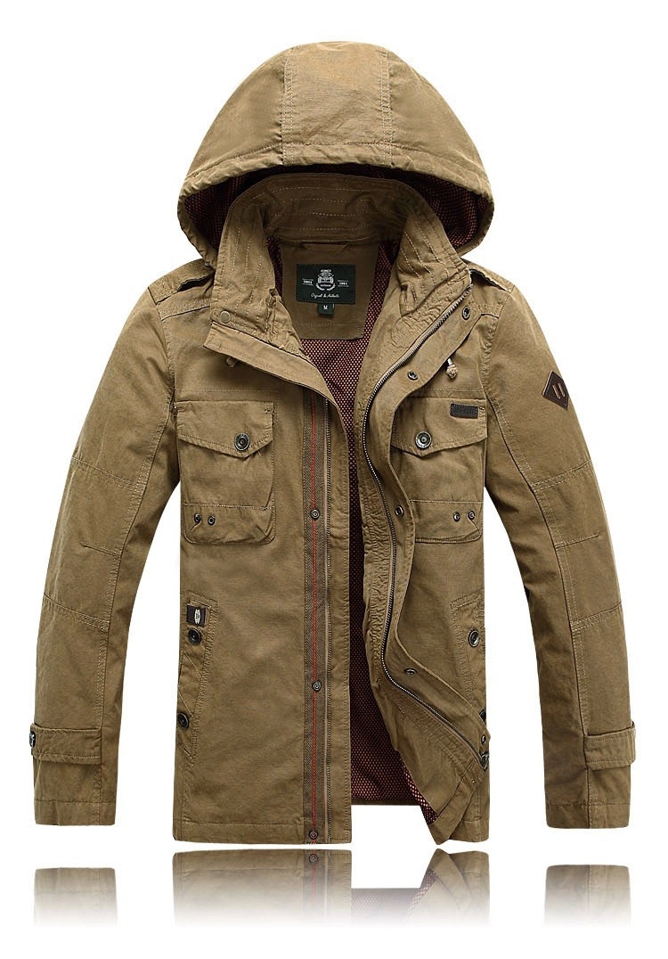 石狮市法森顿服饰有限公司 供应信息 男式夹克 afs jeep/战地吉普男连