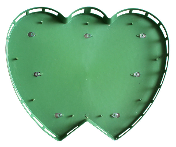 空壳2号双心吸盘 婚车塑料吸盘时尚婚庆用品 鲜花资材厂家直销