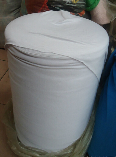 螺纹袖口布料1*1螺纹 21支棉圆机针织坯布 针织螺纹圆领袖口