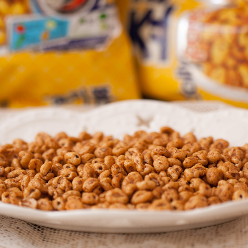 韩国食品批发 可拉奥可瑞安大麦粒爆米花89克 16个/箱(7777*16)