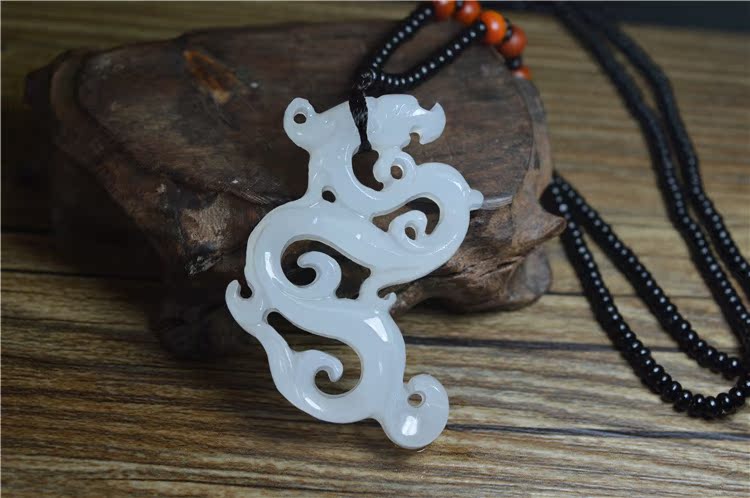 批发花千骨同款炎水玉吊坠 天然新疆白玉神器断念剑玉饰特价促销