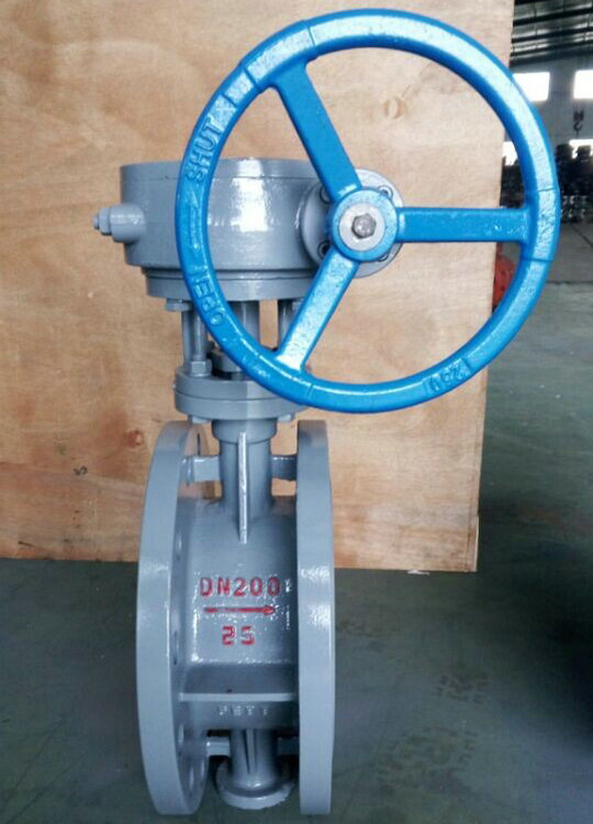 手动两用硬密封法兰蝶阀 手动高温蝶阀dn200 多层次铸钢蝶阀批发