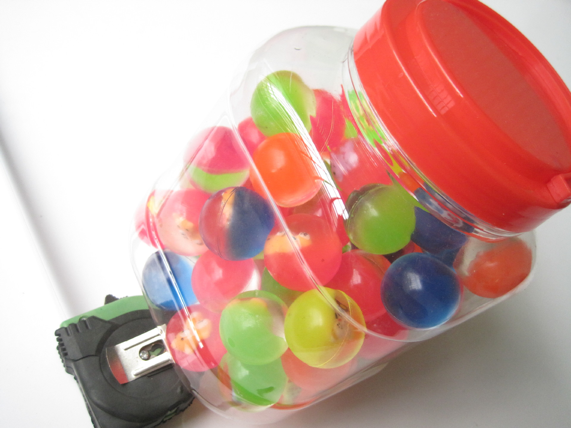 一元店玩具批发 一盒60个 卡通 小弹跳球 全场一元一件货源批发