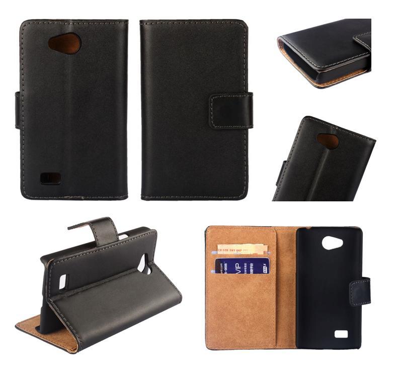 lg joy 平纹真皮钱包皮套 左右翻