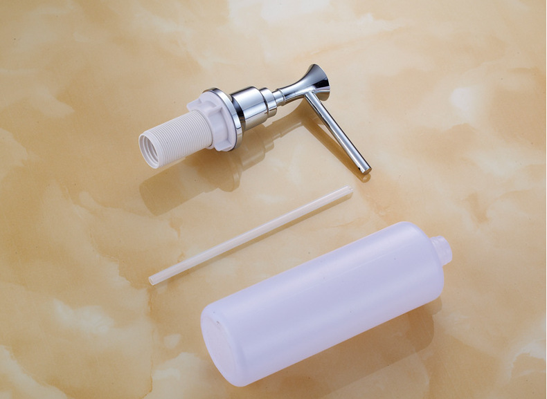 创哲厨房水槽皂液器手动皂液器