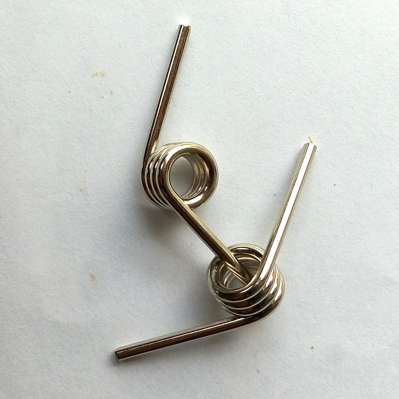 厂家直销1.6文具夹子扭簧 高品质扭簧批发 可以来样品或图纸定做