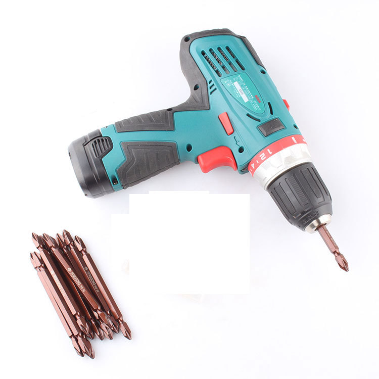 双头十字改锥头进口电钻电动螺丝刀批头强磁性风批加长起子s2ph2