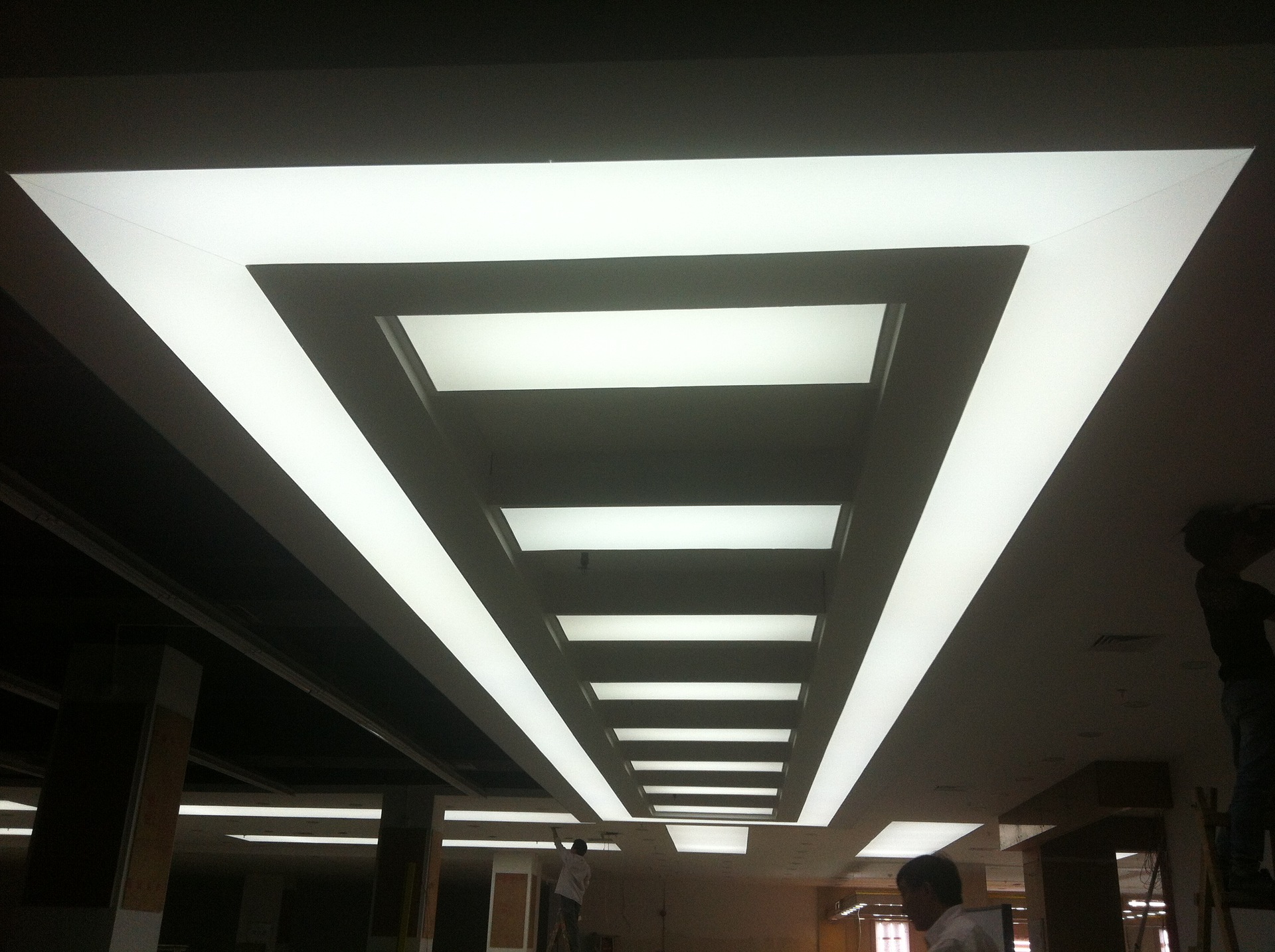 软膜天花材料厂家直销白色透光膜段光膜奶白色软膜天花