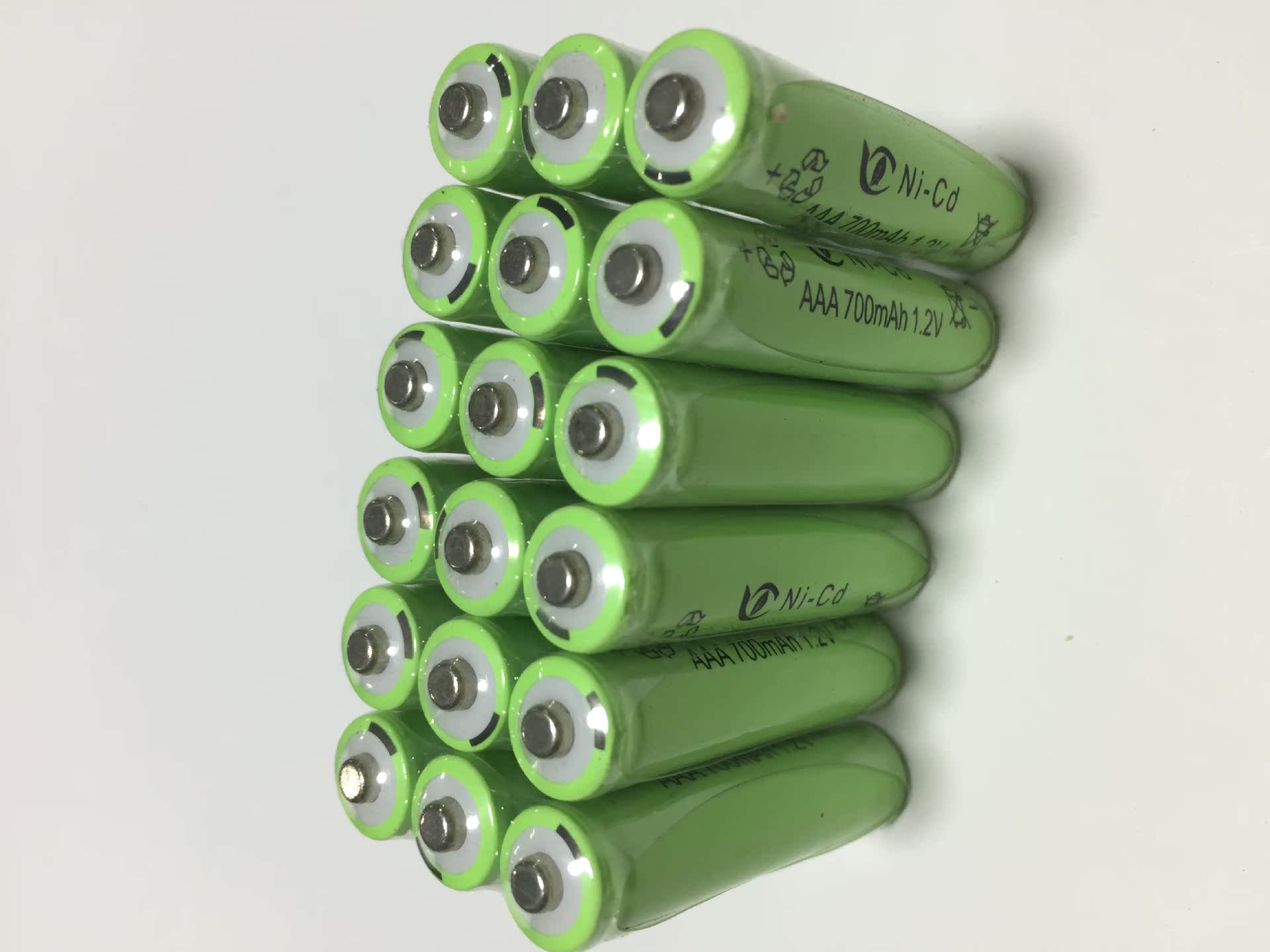 7号充电电池1.2v aaa镍镉 大容量500mah 厂家直销