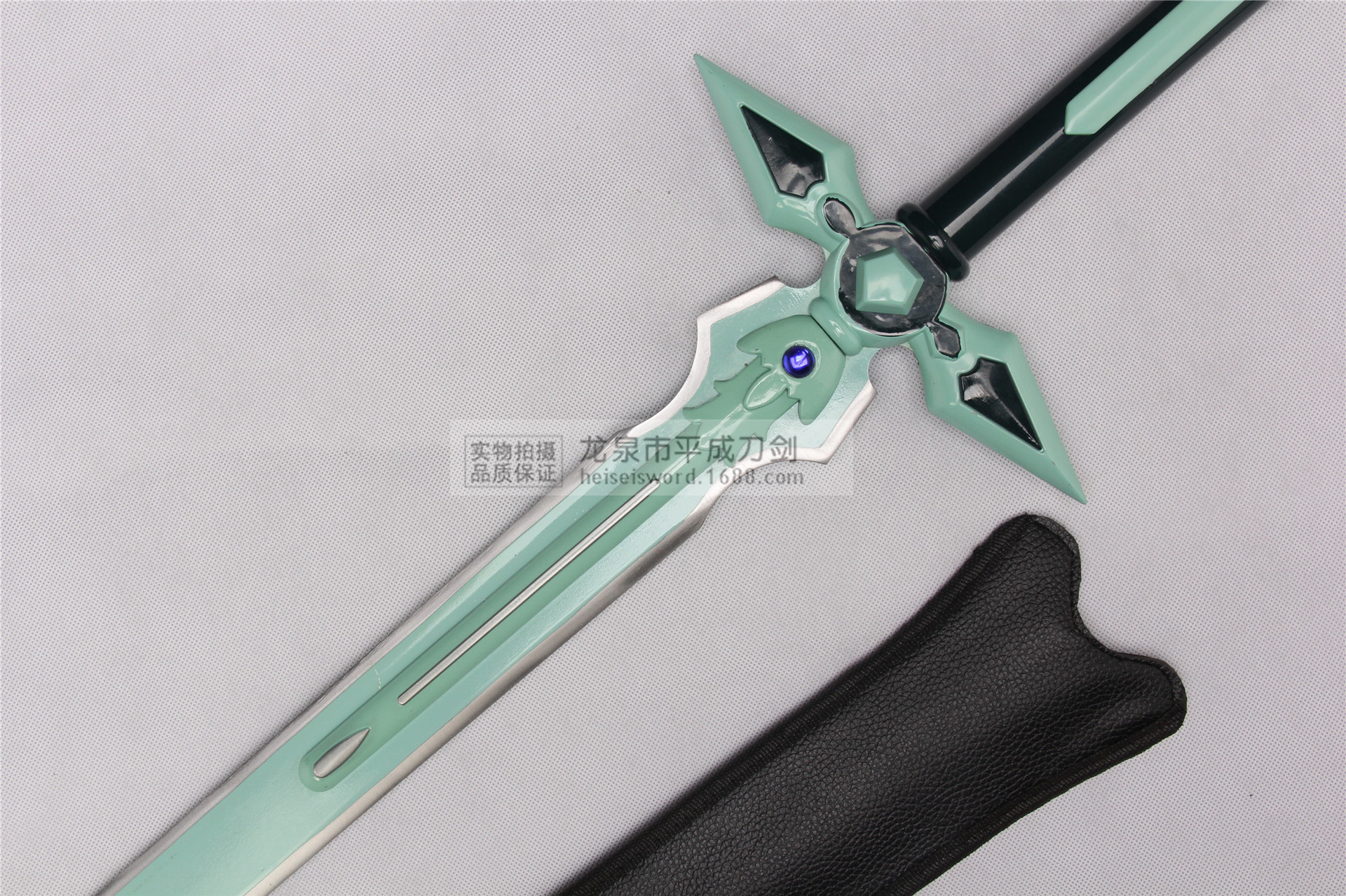 刀剑神域cos武器 桐人白剑逐暗者 cosplay道具刀剑神域剑 不开刃