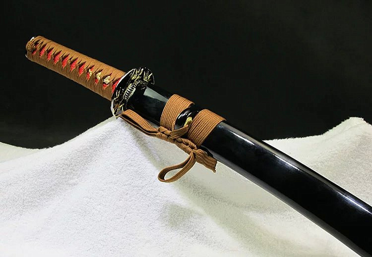 龙泉刀剑 日本刀 手工 武士 忍者 东阳 太刀 摆设装饰 未开刃