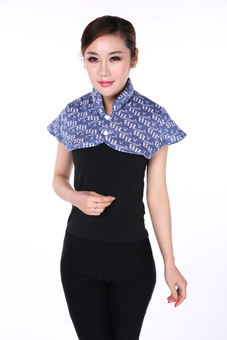 男女保暖护肩有领中老年睡眠/护颈/坎肩坐月子