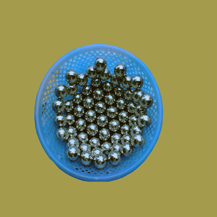 厂家批发供应健身球45mm抛光5mm小簧滚珠实心7毫