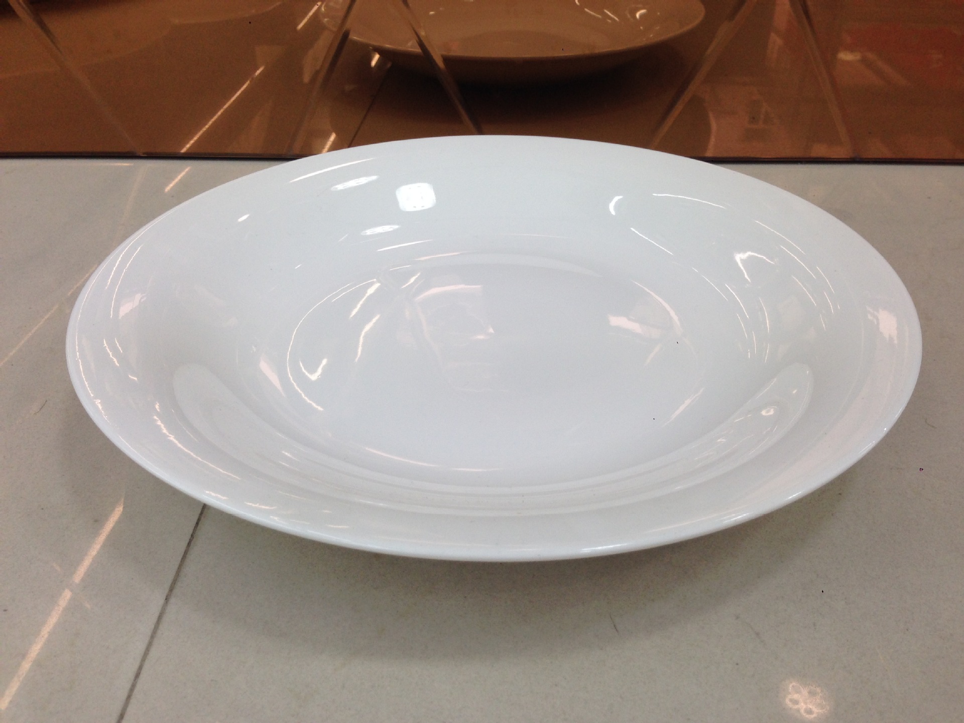 厂家热销正德盘 优质低骨瓷釉面润易清洗 常用陶瓷酒店饭店餐具