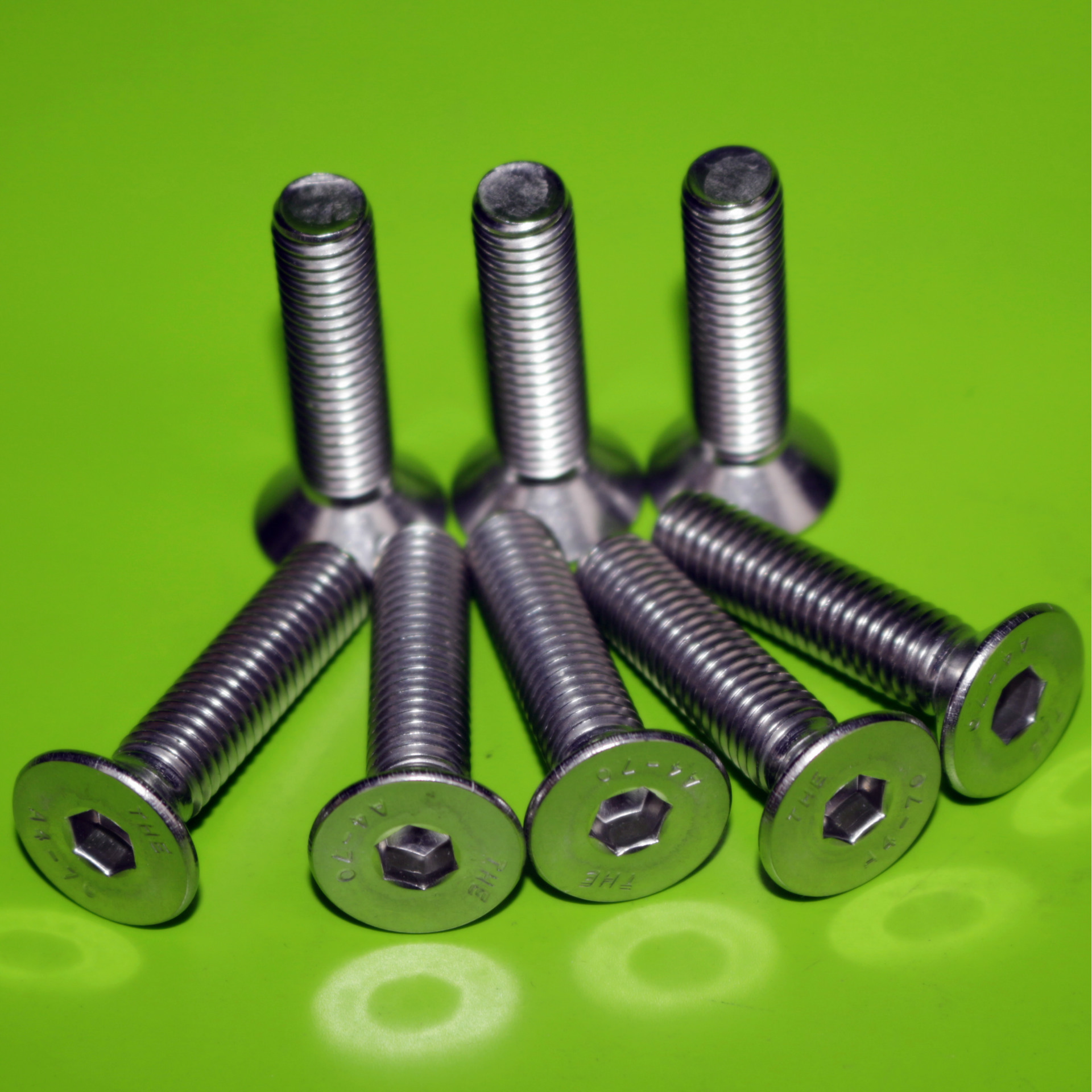 不锈钢螺丝 304沉头内六角螺丝 平杯内六角螺丝