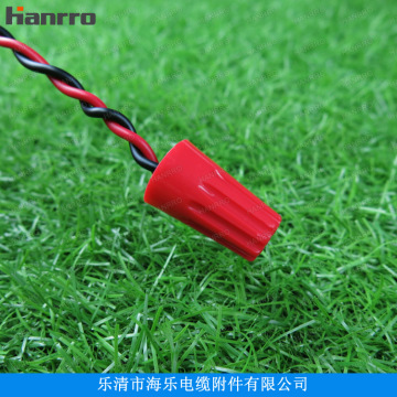 台湾金笔p6红色弹簧螺旋式电线快速接头-阿里巴巴