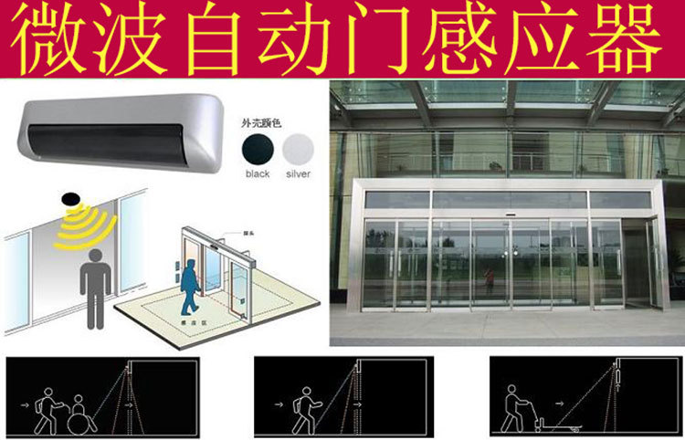 供应阳江市感应自动玻璃门 车库门 卷
