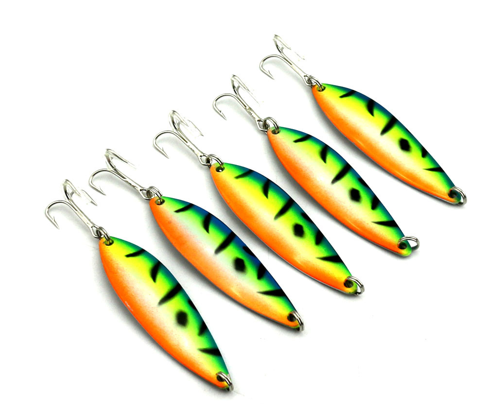 路亚精品盒装钓鱼亮片鱼饵7.3cm-16