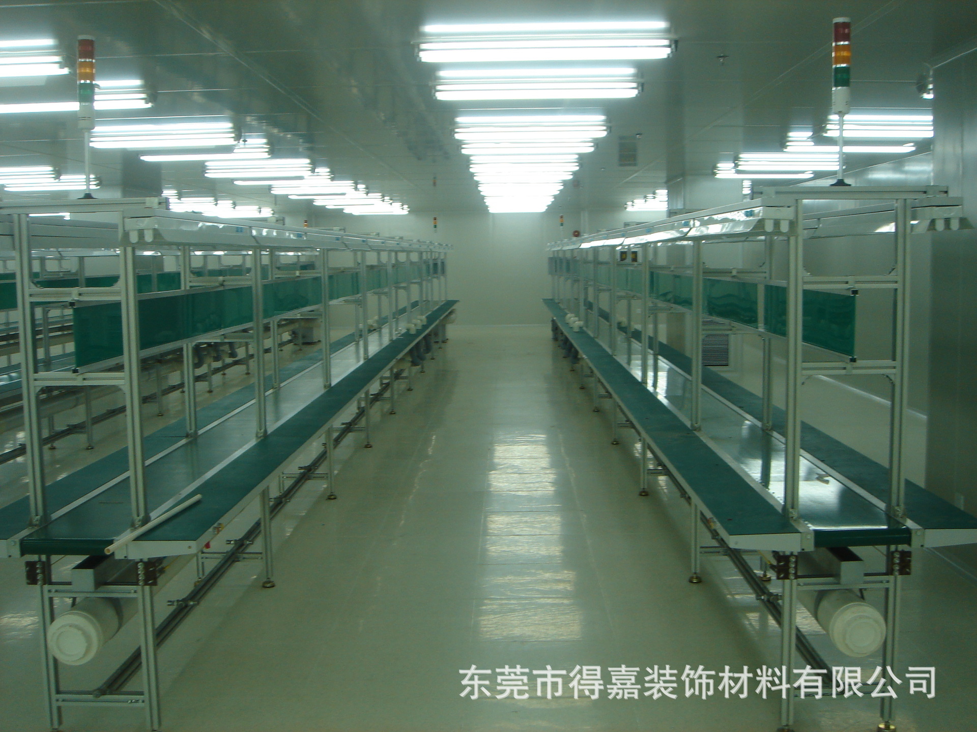 得嘉 工厂车间专用胶地板 地胶 塑胶地板 生产厂家 东莞仓.