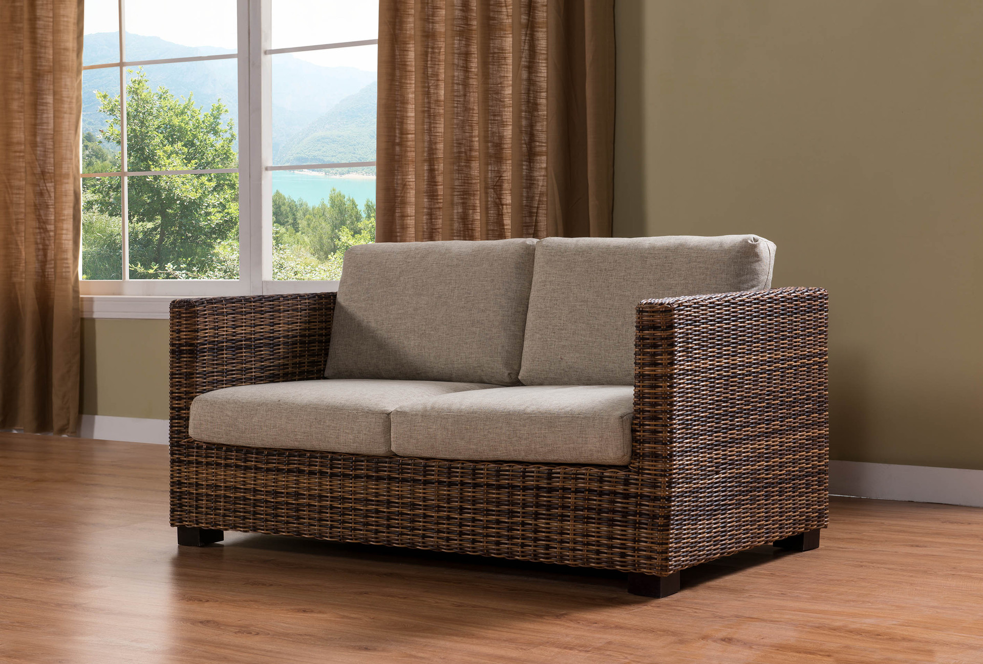 佛山藤大师家具 布艺沙发酒店休闲家具 藤制家具藤沙发 厂家直销-特种