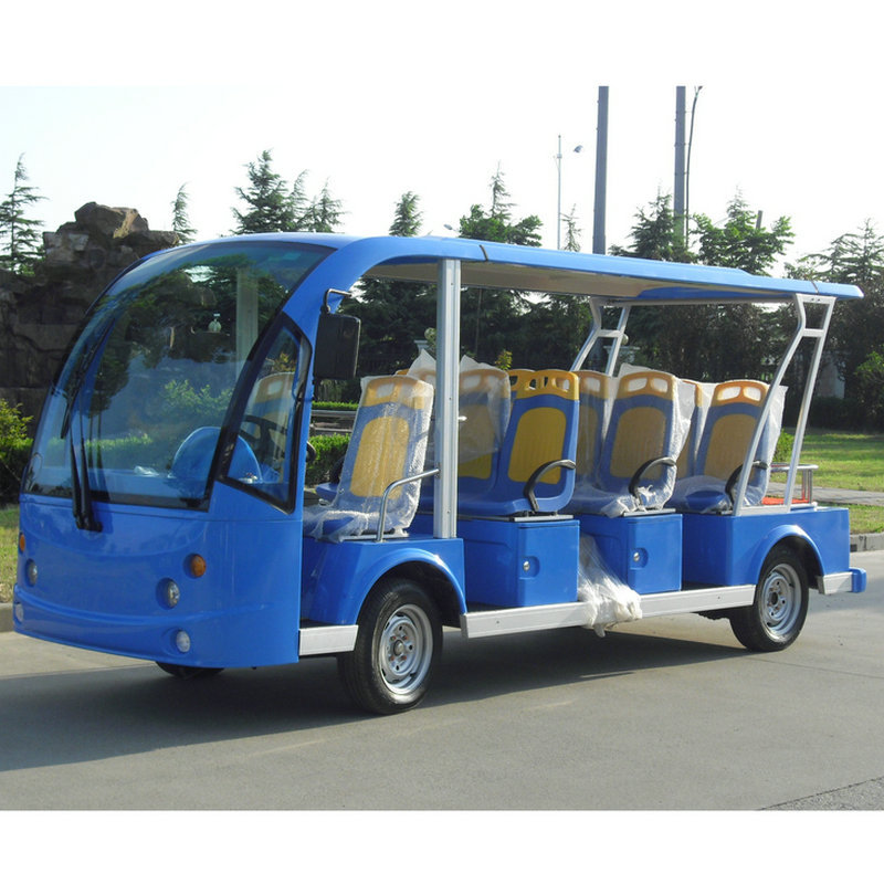 上海十一座电动观光车 游乐园大型游览观光车 校园游玩观景电动车