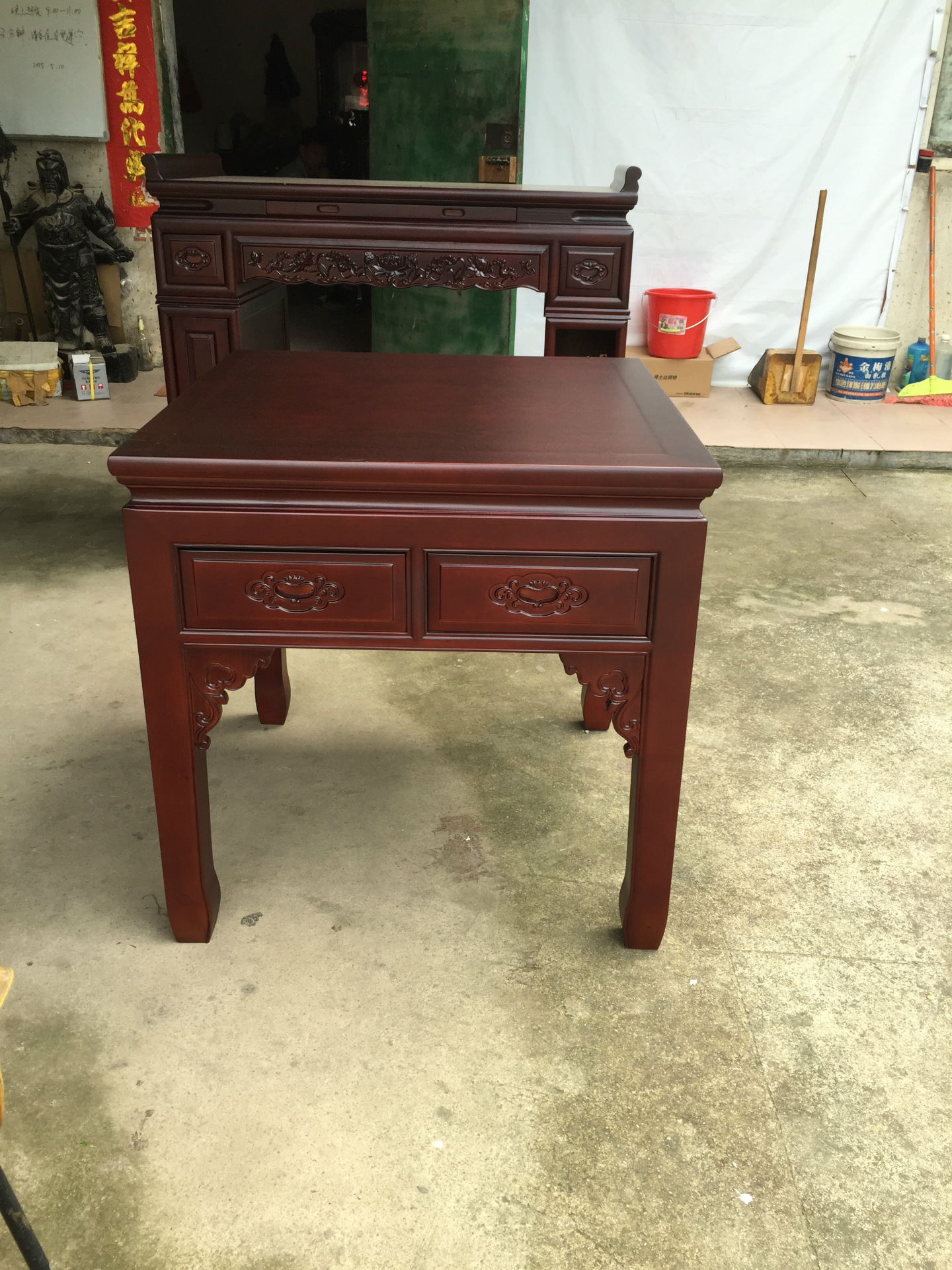 宗汉桌明式供桌家用神楼佛龛供桌案桌实木神台