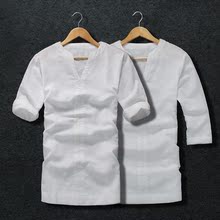 【中国风亚麻男装】_中国风亚麻男装品牌\/图片