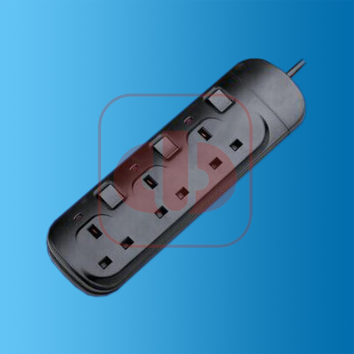 3孔位英国插座 英式插线板 英式排插 asta认证