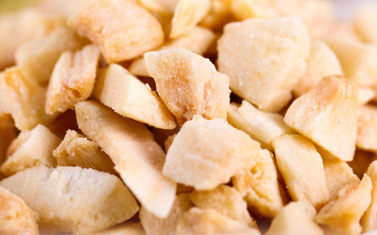 10袋包邮 小二班沙拜地进口榴莲味椰子块 黄金椰子块30g椰子片40g