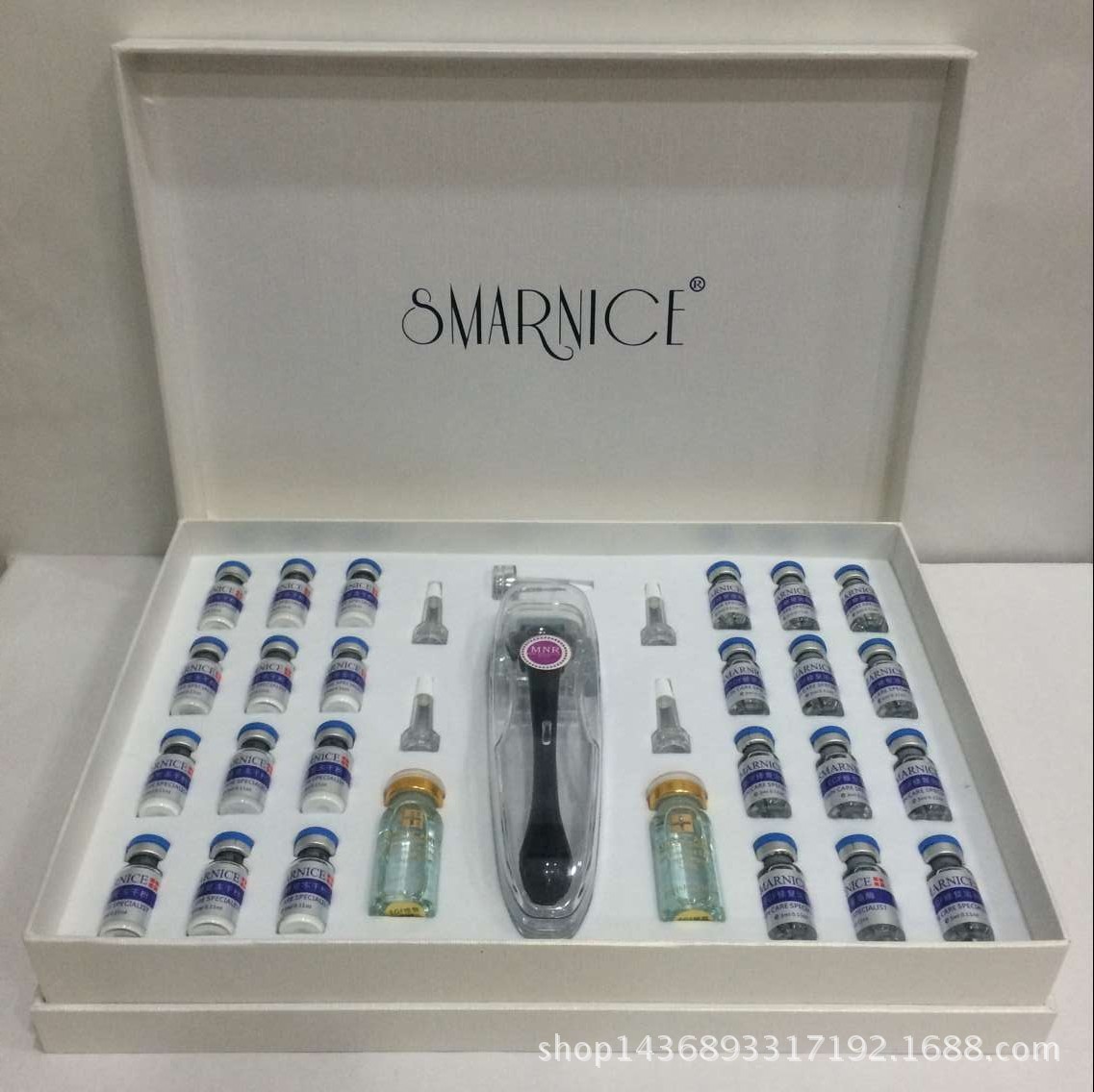 美容院微针美塑暨大冻干粉修复原液大套盒祛痘祛疤痘印红血丝o