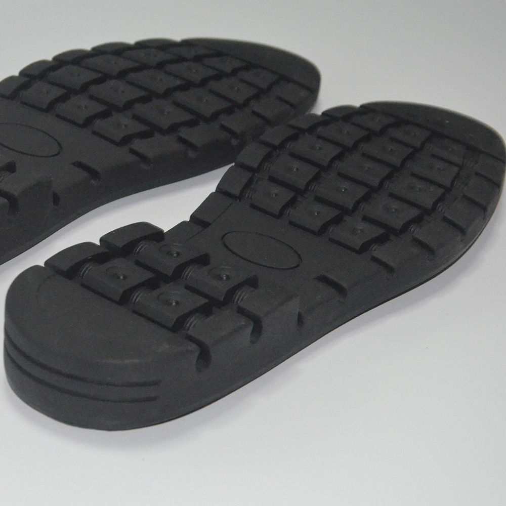 厂家补鞋材料批发晋江鞋材休闲鞋钻线天然胶鞋底耐磨橡胶底布鞋底