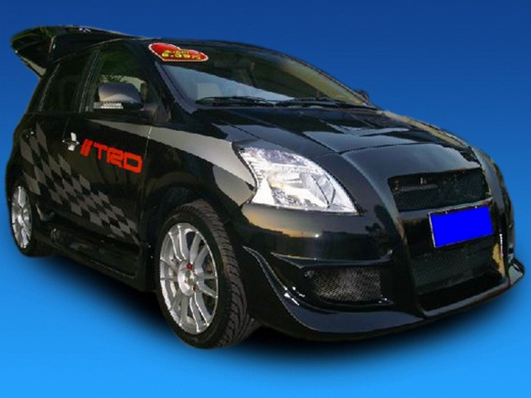 适用长城炫丽改装大包围汽车改装配件玻璃钢装饰围前杠 后唇 侧裙