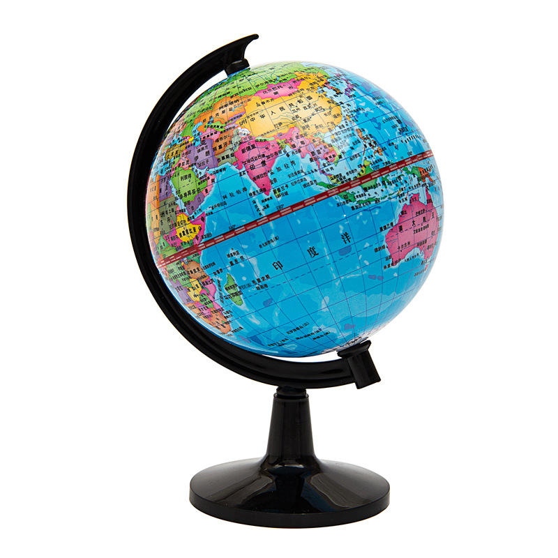 批发  迷你地球仪教学学生用10.6cm高清儿童地图玩具摆件小号中文