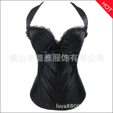 厂家批发 欧美塑身衣 宫廷束身衣 系带 corset