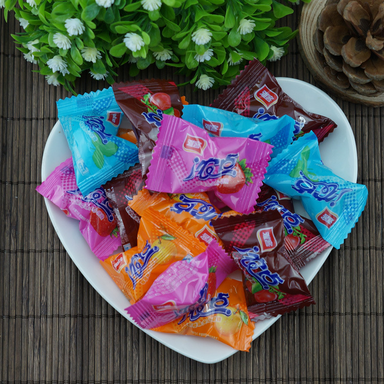 结婚喜糖雅客浓点夹心硬糖 500g婚庆果味硬糖 雅客喜糖