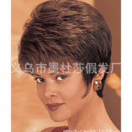 中老年假头发套_中老年假头发套价格_中老年