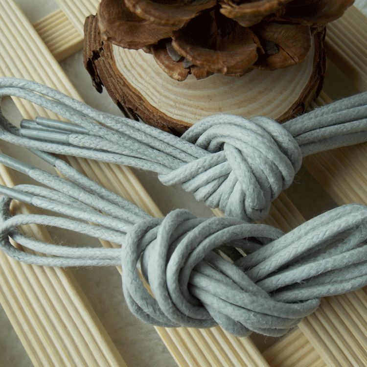 3cm青色蜡绳封头绳 鞋带用 厂家直销蜡绳鞋带 热销全国