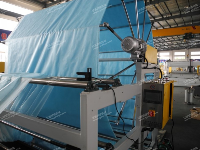 供应全自动无纺布卷绒机 卷布机 拉布机