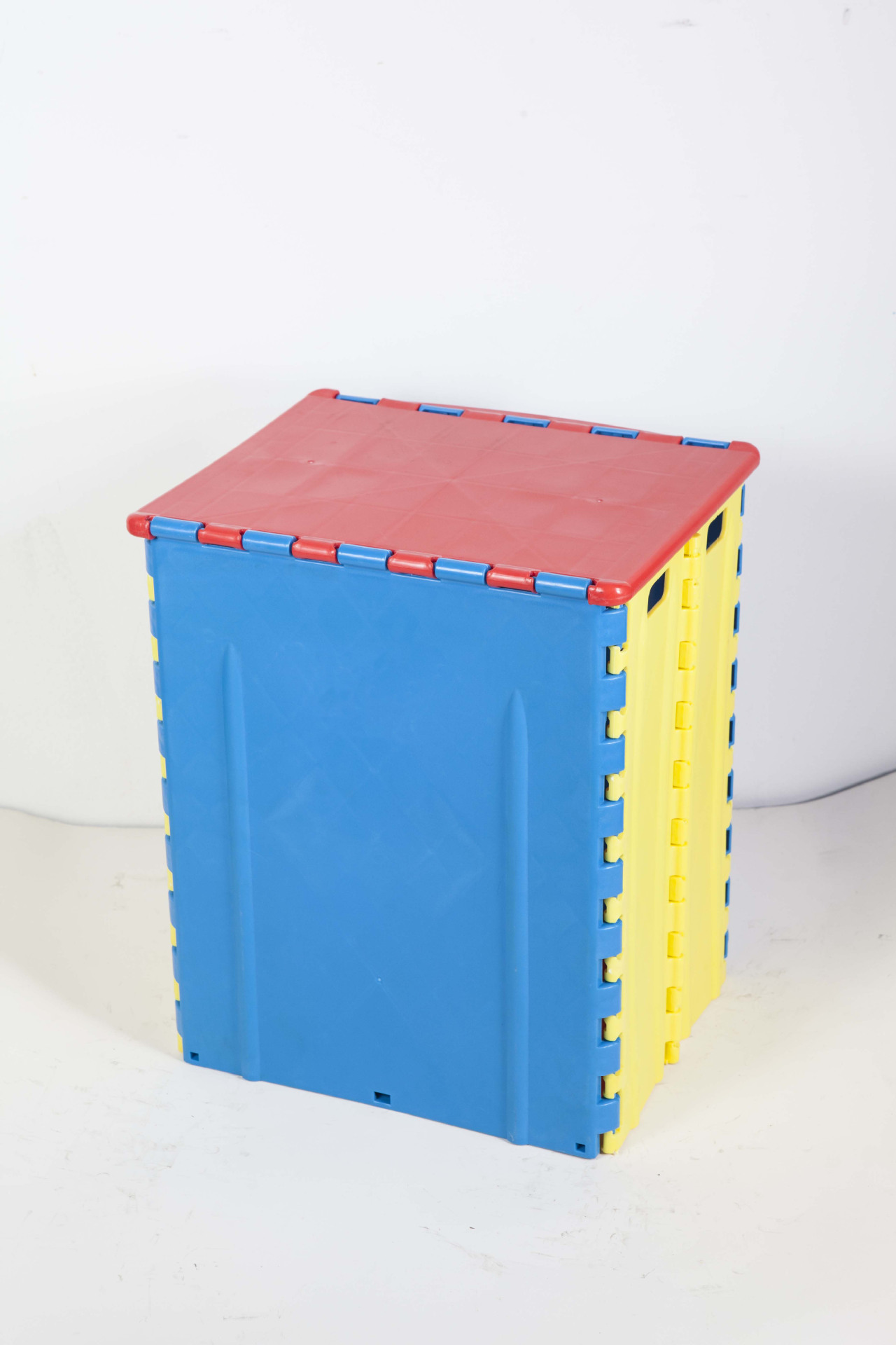 外贸定制塑料多功能时尚收纳凳折叠大号收纳箱时尚折叠加厚储物凳