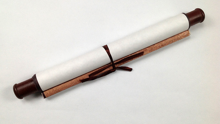 一尺小品空白挂轴卷轴书画生宣纸画轴立轴全绫布装裱厂家直销