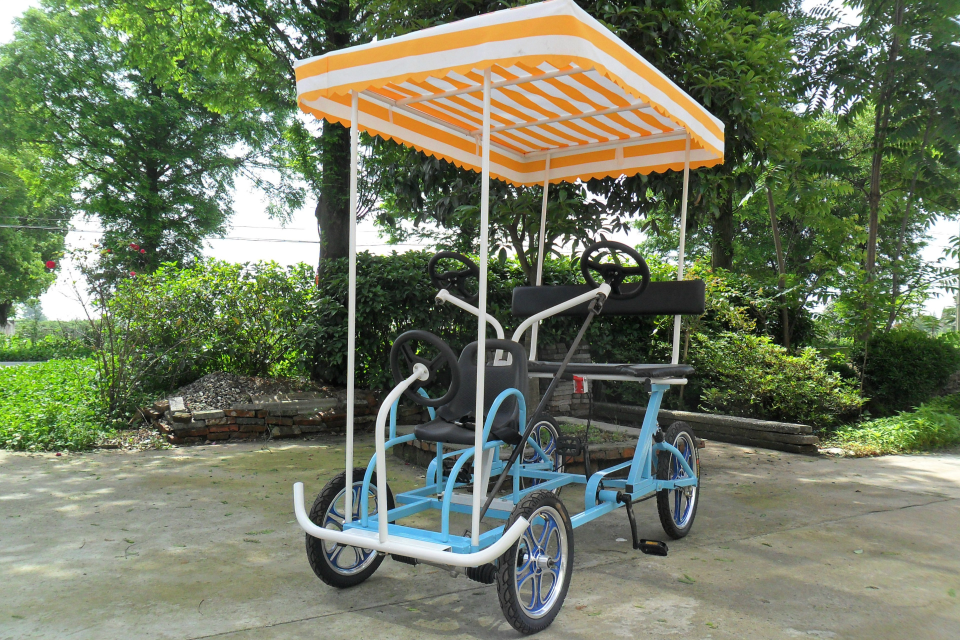 四轮自行车,观光自行车,休闲四轮自行车