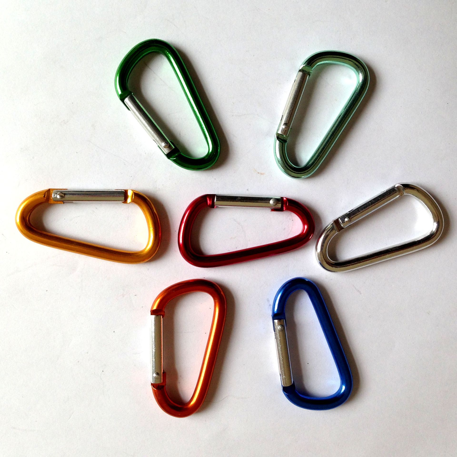 大量供应优质铝制d型登山扣 d型快挂 d