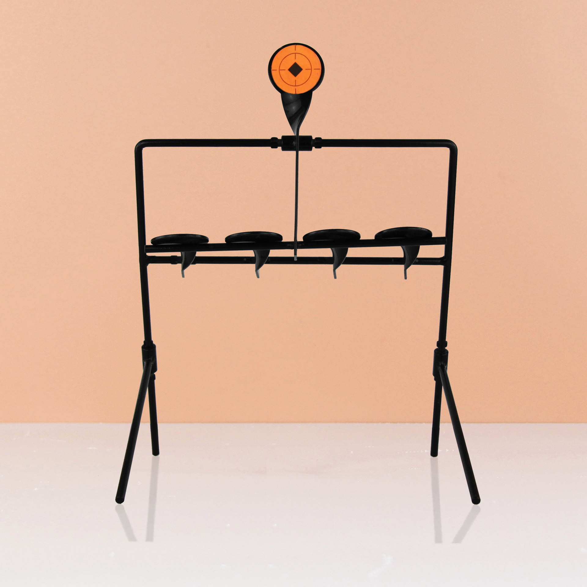 跨境 厂家直销射击靶 枪靶 金属复位旋转射击靶 室内外竞技靶