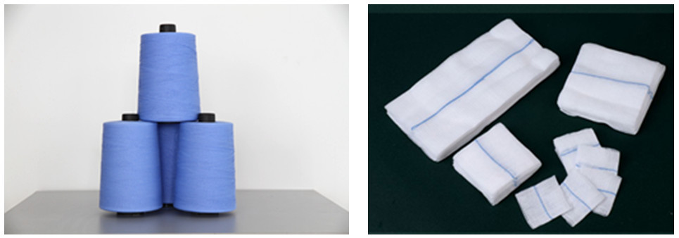 【厂家直销】医用钡线 超细纤维显影线 x光追踪线批量可编织