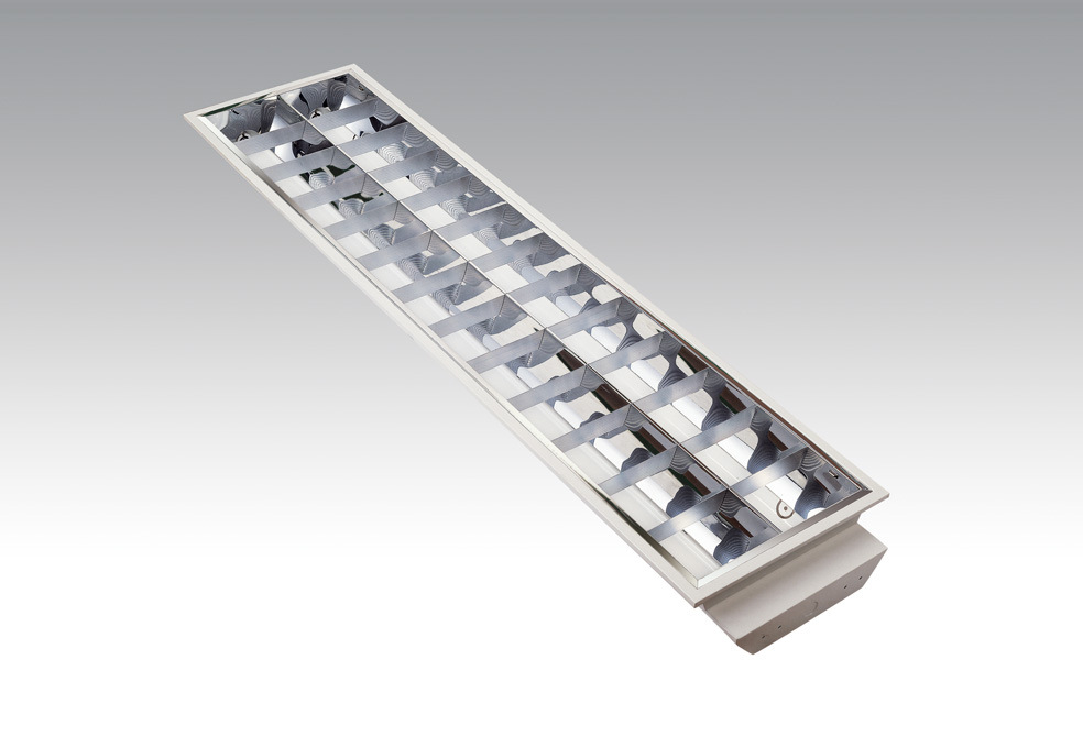 厂家直销 格栅灯 双管格栅灯 t8双管格