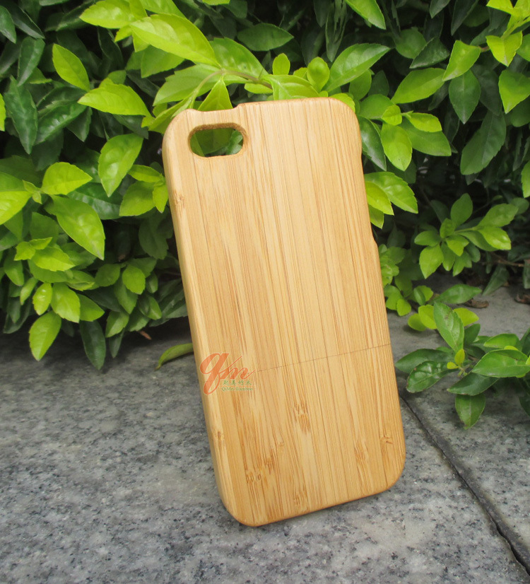 厂家供应批发苹果5s竹制手机外壳/iphone5s竹子手机壳/竹保护外套